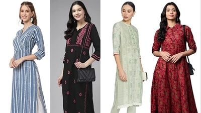 Cotton kurtas are breathable and perfect for summer season. Cotton kurtas are breathable and perfect for summer season.