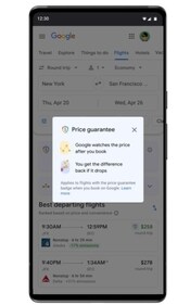 For now, however, the feature, is available for flights originating in the US (Image courtesy: Google) For now, however, the feature, is available for flights originating in the US (Image courtesy: Google)