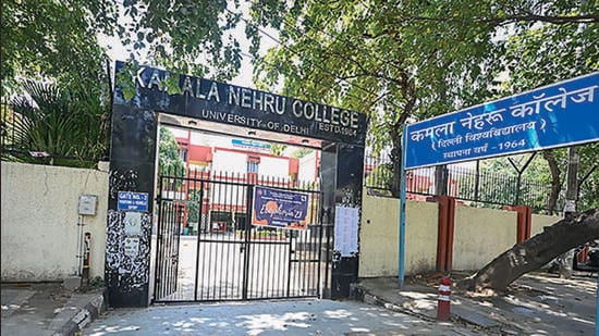 Kamala Nehru College (Raj K Raj/HT PHOTO)