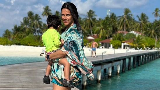 Neha Dhupia runs a social media campaign to promote breastfeeding and often talks about issues that concern working mothers.&nbsp;