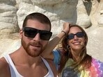 Cashel Barnett posted sweet photos with girlfriend Alexandra Karacozoff.