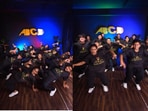 Group performs to mashup of Jhoome Jo Pathaan and O Saki Saki.