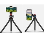 Dyazo Gorilla tripod provides excellent stability during photography.