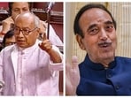 Digvijaya Singh slammed Ghulam Nabi Azad for his comments on Congress and asked him to save his party in J&K. 