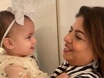 Dr Madhu Chopra has shared an adorable picture with Malti on Instagram. 