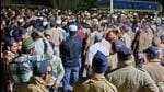 Communal tension erupted in Uttarakhand’s Haldwani on Monday (HT Photo)