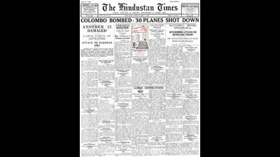 HT This Day: April 6, 1942 -- Colombo bombed: 30 planes shot down