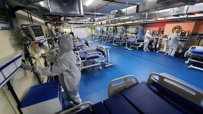 A Covid test revealed that the woman was attacked with the viral infection. (HT/Representational)