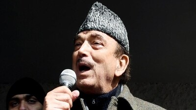 Democratic Azad Party (DAP) chairperson Ghulam Nabi Azad. (ANI) Democratic Azad Party (DAP) chairperson Ghulam Nabi Azad. (ANI)