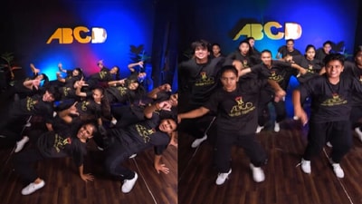 Group performs to mashup of Jhoome Jo Pathaan and O Saki Saki. (Instagram/@abcddancefactory) Group performs to mashup of Jhoome Jo Pathaan and O Saki Saki. (Instagram/@abcddancefactory)