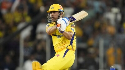 MS Dhoni in action against at IPL 2023. (AP) MS Dhoni in action against at IPL 2023. (AP)