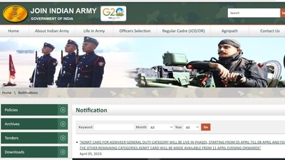 Indian Army Agniveer exam admit card releasing from today at joinindianarmy.nic.in