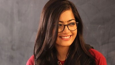 Rashmika Mandanna in a still from Kirik Party. Rashmika Mandanna in a still from Kirik Party.