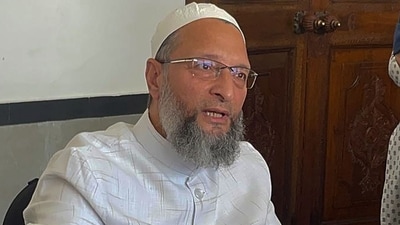 Owaisi said the government is deleting the past while China is erasing India's present. (PTI) Owaisi said the government is deleting the past while China is erasing India's present. (PTI)