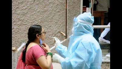 The number of Covid-19 cases in the state appears to be lower, but the true situation cannot be predicted until the number of samples is increased, according to state health officials. (REPRESENTATIVE PIC) The number of Covid-19 cases in the state appears to be lower, but the true situation cannot be predicted until the number of samples is increased, according to state health officials. (REPRESENTATIVE PIC)