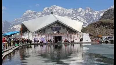 The portals of the highest Sikh shrine in the world Hemkunt Sahib will be opened for devotees on May 10, officials said on Wednesday .