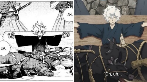 Another execution method shown in the anime is Quatering. (Yuji Kaku, MAPPA, Viz Media) Another execution method shown in the anime is Quatering. (Yuji Kaku, MAPPA, Viz Media)