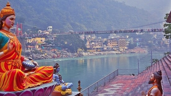 10. Rishikesh: Located on the banks of the river Ganges, Rishikesh is known for its spiritual significance and adventure sports. Try white water rafting, bungee jumping or simply enjoy the Ganga Aarti.(Pixabay)