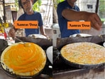 Dosa made with aamras, butter and cheese horrifies internet. Dosa made with aamras, butter and cheese horrifies internet.