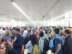 Additional entry gates have now been opened for passenger entry.