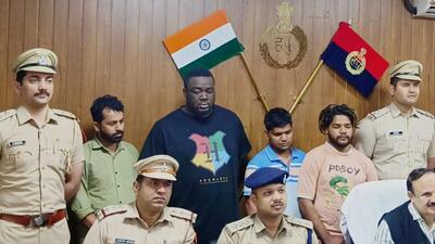 Four, including foreigner held for duping Gurugram woman of  ₹16 lakh