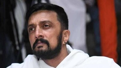 Shivamogga lawyer asks EC to ban Kichcha Sudeep movies till Karnataka elections Shivamogga lawyer asks EC to ban Kichcha Sudeep movies till Karnataka elections