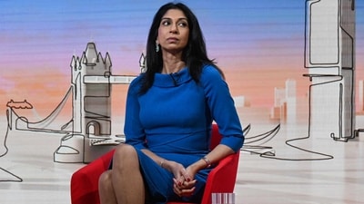 Suella Braverman reportedly told Sky News in an interview last week that groups of men, almost all British Pakistanis, are involved in the sexual abuse of children and young women. (AFP) Suella Braverman reportedly told Sky News in an interview last week that groups of men, almost all British Pakistanis, are involved in the sexual abuse of children and young women. (AFP)