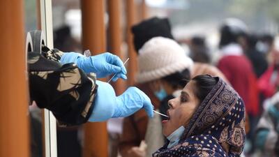 Chandigarh recorded a positivity rate of 3.51% on Wednesday, whereas the rate for the last seven days stood at 5.05%. (HT File)