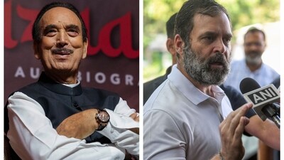 Ghulam Nabi Azad said Rahul Gandhi is the reason for many exits from the Congress. Ghulam Nabi Azad said Rahul Gandhi is the reason for many exits from the Congress.