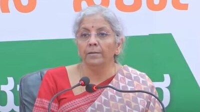 Finance minister Nirmal Sitharaman addressed a press conference in Bengaluru and answered questions on Adani, Rahul Gandhi.