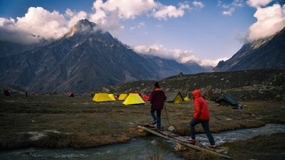 Adi Kaliash Trek: Adi Kailash also referred to as Chota Kailash or Little Kailash is at an altitude of 6,310 metres in the Dharchula district of Himachal Pradesh. It is one of the most challenging treks in the Kumaon Himalayan region.&nbsp; (Representative Image (Unsplash))