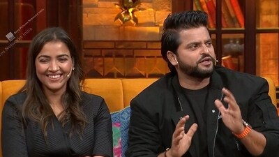 Suresh Raina will be seen with wife Priyanka on The Kapil Sharma Show. Suresh Raina will be seen with wife Priyanka on The Kapil Sharma Show.