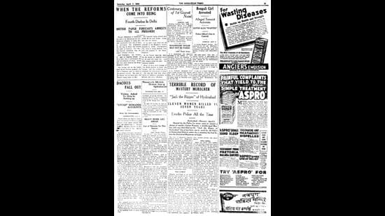 HT This Day: April 7, 1934 -- Terrible record of mystery murderer