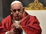 Pope Francis presides over the Passion of the Lord mass on Good Friday at St. Peter's basilica in The Vatican, on April 7 as part of celebrations of the Holy Week. Pope Francis presides over the Passion of the Lord mass on Good Friday at St. Peter's basilica in The Vatican, on April 7 as part of celebrations of the Holy Week.