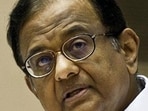 Former finance minister P Chidambaram. 