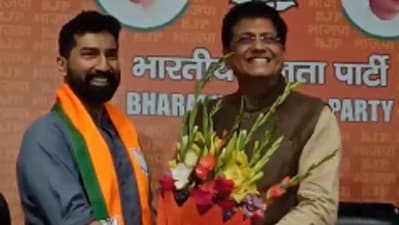 Anil Antony (left) joined BJP in presence of Union minister Piyush Goyal (right) (Twitter Photo) Anil Antony (left) joined BJP in presence of Union minister Piyush Goyal (right) (Twitter Photo)