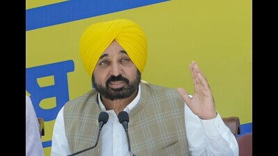 Chief minister Bhagwant Mann said that due to strenuous efforts of the Aam Aadmi Party (AAP) government, Punjab has been transformed from a ‘fiscal deficit’ to ‘fiscal profit’ state by massive generation of revenue. (HT Photo) Chief minister Bhagwant Mann said that due to strenuous efforts of the Aam Aadmi Party (AAP) government, Punjab has been transformed from a ‘fiscal deficit’ to ‘fiscal profit’ state by massive generation of revenue. (HT Photo)