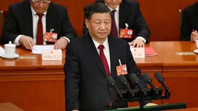 China is imposing sanctions against the Ronald Reagan Presidential Library and other U.S.- and Asian-based organizations amid US-Tiwan meet. (Twitter)
