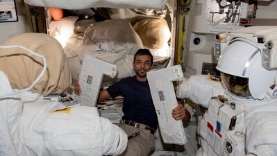 Sultan AlNeyadi will be the first Arab astronaut to perform a spacewalk on the International Space Station. (Twitter) Sultan AlNeyadi will be the first Arab astronaut to perform a spacewalk on the International Space Station. (Twitter)