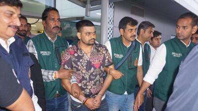 Gangster Deepak 'Boxer. (PTI) Gangster Deepak 'Boxer. (PTI)