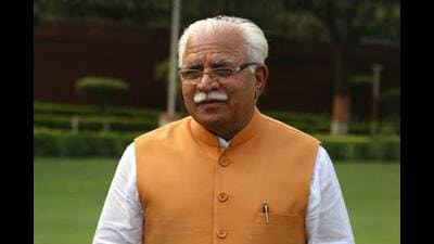 In view that at times written complaints do not reach the officer concerned, the National Informatics Centre (NIC) has developed the jan samvaad module under the CM window portal as per the instructions of Khattar, said an official spokesperson. (Sanjeev Sharma/HT Photo)