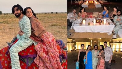 Nysa Devgan is staying with friends at Suryagarh, Jaisalmer. Nysa Devgan is staying with friends at Suryagarh, Jaisalmer.