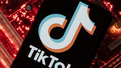 A smartphone with a displayed TikTok logo is placed on a computer motherboard in this illustration taken February 23, 2023. REUTERS/Dado Ruvic/Illustration (REUTERS)