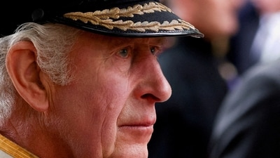 King Charles III: Britain's King Charles attends the state funeral and burial of Britain's Queen Elizabeth, in London, Britain. (Reuters)