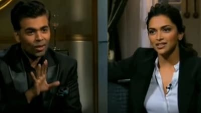 When Deepika Padukone said she's friendly with Anushka Sharma. When Deepika Padukone said she's friendly with Anushka Sharma.