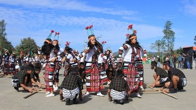 One of the most popular festivals in Mizoram is Chapchar Kut, which is celebrated in March. (pinterest) One of the most popular festivals in Mizoram is Chapchar Kut, which is celebrated in March. (pinterest)