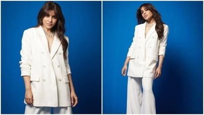 Samantha Ruth Prabhu’s white co-ord set is fashion inspo we need (Instagram/@samantharuthprabhuoffl) Samantha Ruth Prabhu’s white co-ord set is fashion inspo we need (Instagram/@samantharuthprabhuoffl)