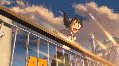 Fans in India can now look forward to its release in Hindi on April 21st, and PVR Pictures has announced that select cities in India will host fan screenings two weeks ahead of its release. (CoMix Wave Films, Makoto Shinkai ) Fans in India can now look forward to its release in Hindi on April 21st, and PVR Pictures has announced that select cities in India will host fan screenings two weeks ahead of its release. (CoMix Wave Films, Makoto Shinkai )
