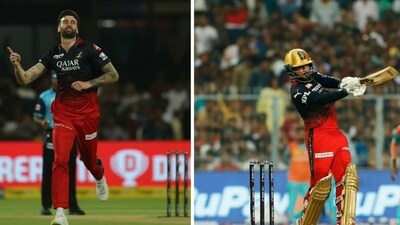 Reece Topley and Rajat Patidar