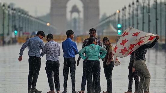 Rains in the second half of March kept the temperatures in check in Delhi. (PTI)